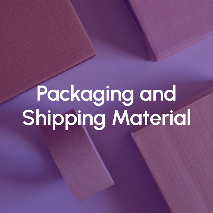 Image Packaging and Shipping Material