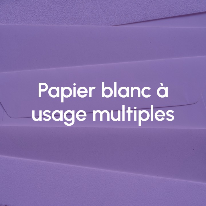 Image Papier blanc à usages multiples