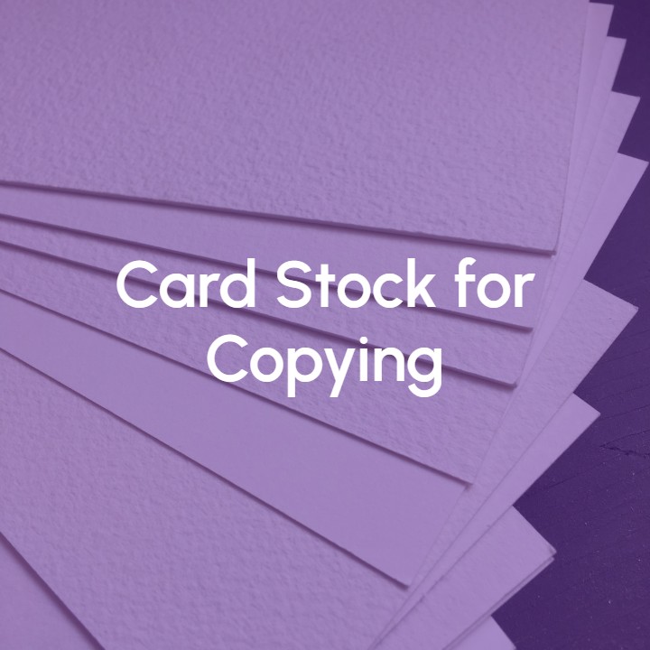 Image Card stock Paper for Copying