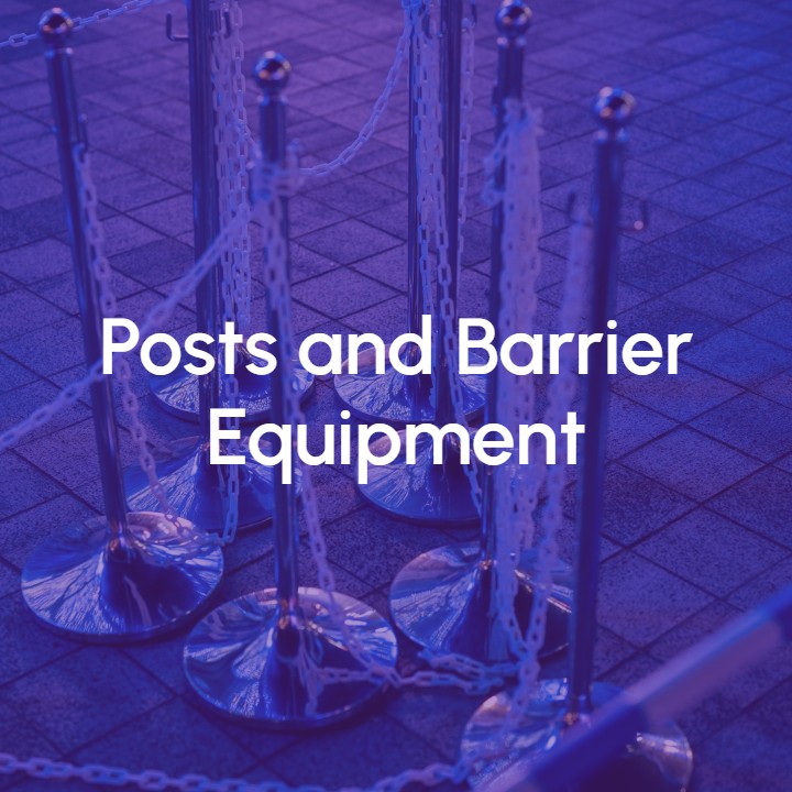 Image Posts and barrier equipment