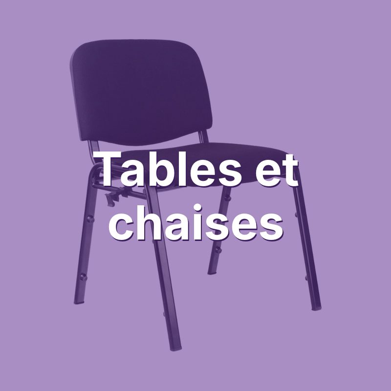 Image Tables et chaises