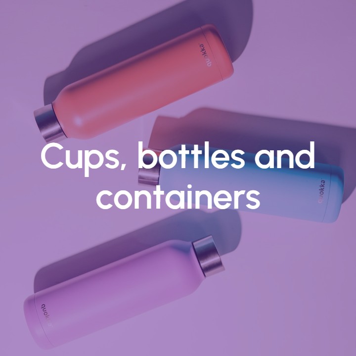 Image Cups, bottles and containers
