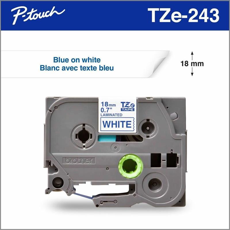 Image Ruban d'impression P-Touch TZe 18 mm