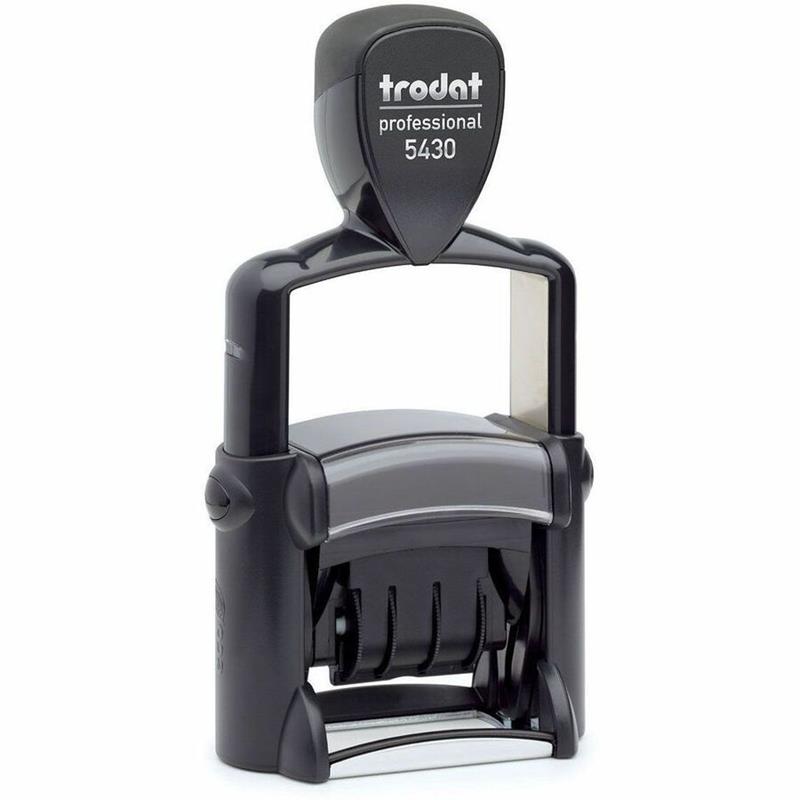 Image Self Inking Professional Custom Dater with Text