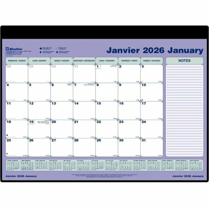 Image Monthly Calendar Desk Pad (2026)