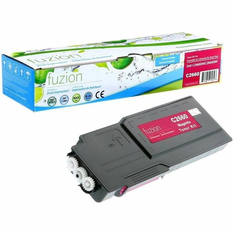 Image Cartouche de toner compatible (Alternative à Dell C2660/C2665)