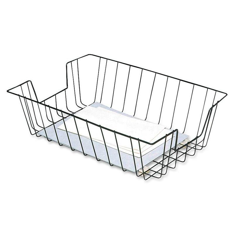 Image Corbeille à courrier en fil de métal