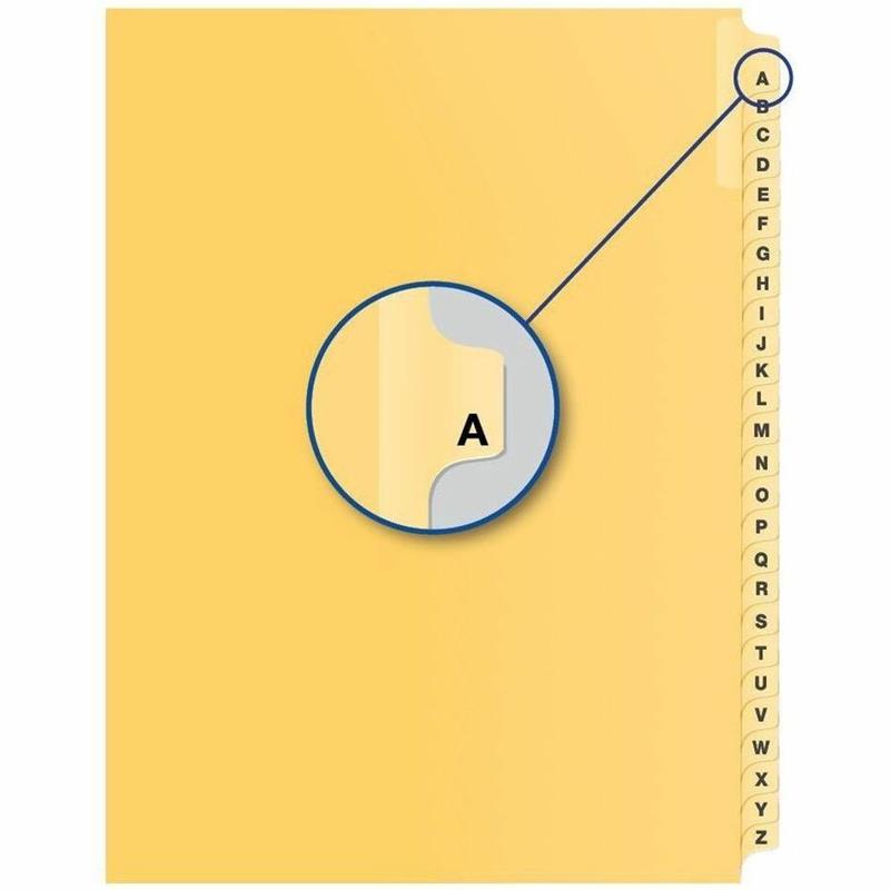 Image Quest Alphabetical Litigation Index Dividers