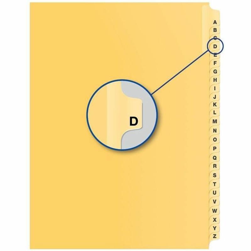 Image Quest Alphabetical Litigation Index Dividers