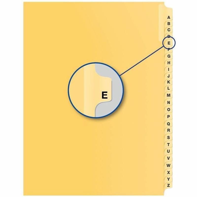 Image Quest Alphabetical Litigation Index Dividers