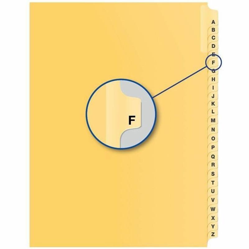 Image Quest Alphabetical Litigation Index Dividers