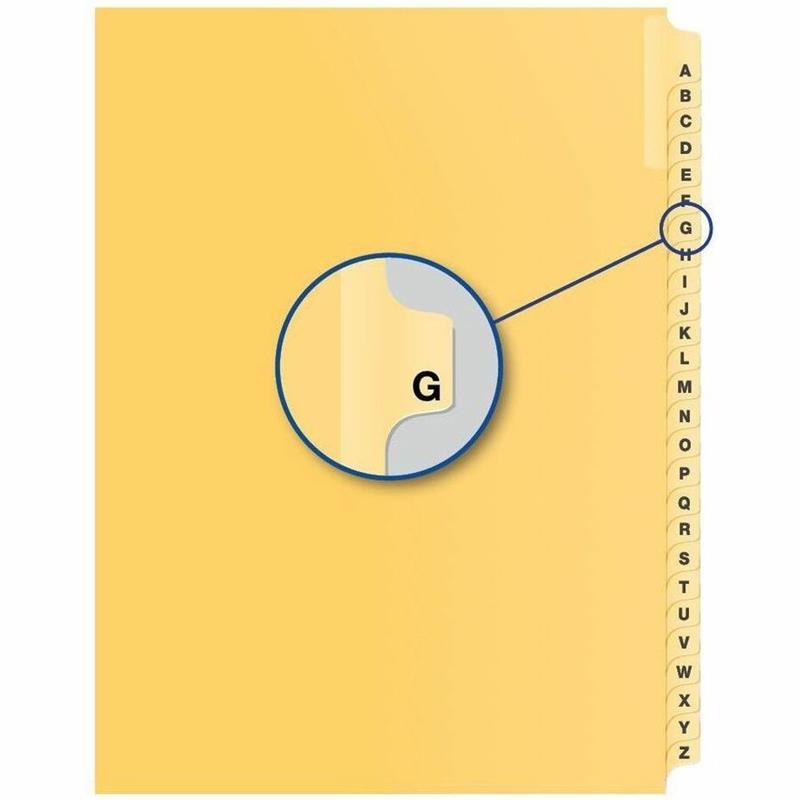 Image Quest Alphabetical Litigation Index Dividers