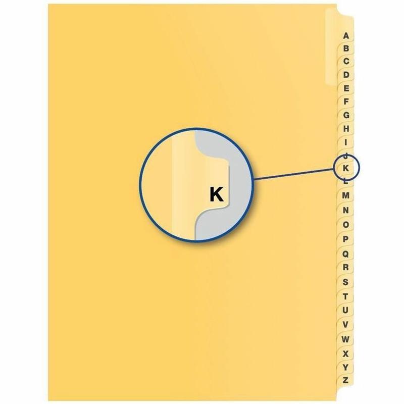 Image Quest Alphabetical Litigation Index Dividers
