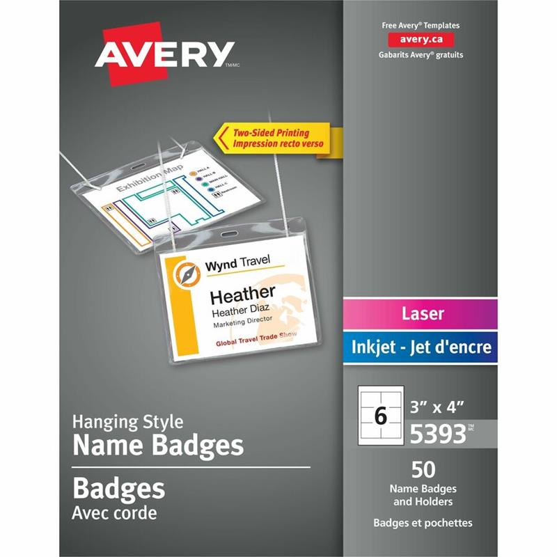 Image Name Badges