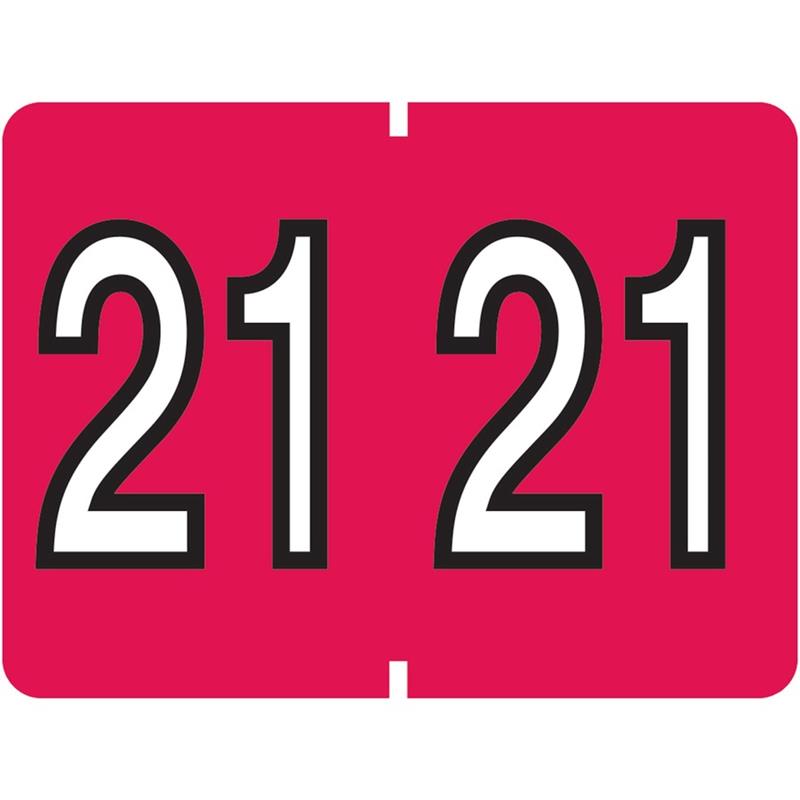 Image End Tab Year Filing Labels