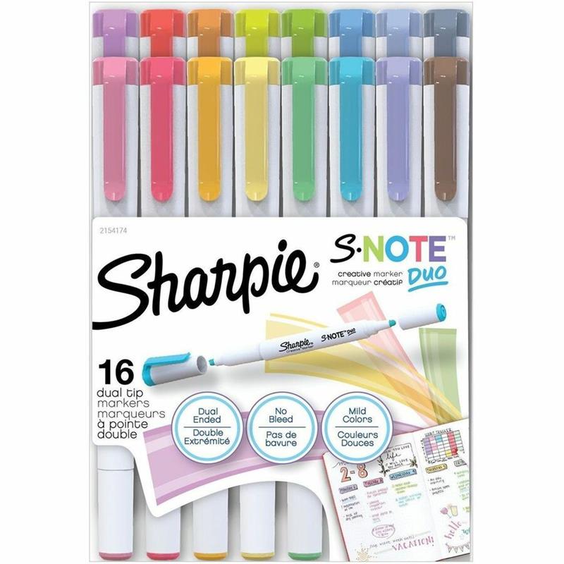 Image Marqueurs S-Note double pointe Sharpie
