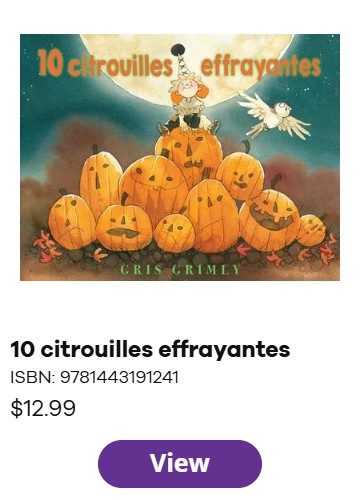 10 citrouilles effrayantes