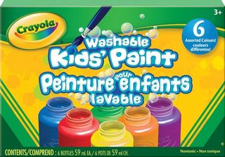 6 Bouteilles peinture lavable