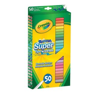 50 marqueurs Super Tips lavables