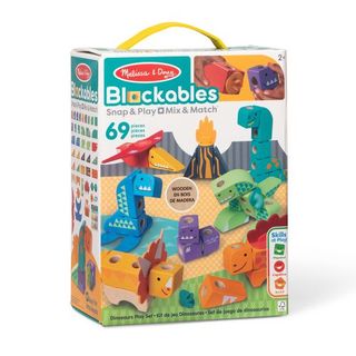 Blockables : dinosaures, 69 pièces