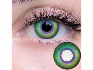 Lentilles cornéennes Suceur de sang