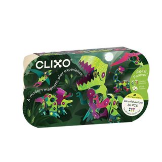 Clixo : Aventure dino, 36 pièces