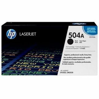 Cartouche de toner HP 504A, noir