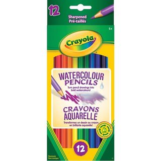 Crayons pour aquarelle - Paquet de 12
