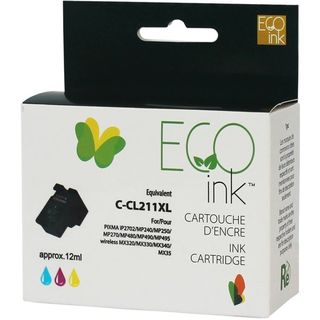 Encre réusinée pour Canon CL-211XL