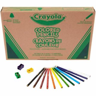 Crayons de couleur Classpack - Boîte de 240