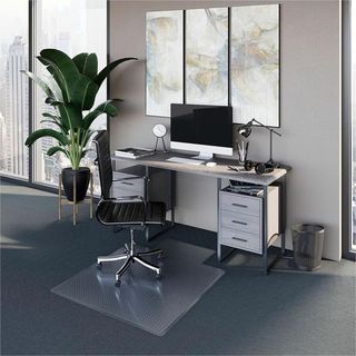 Sous-chaise pour tapis à poil ras 45 x 53 po