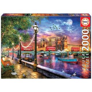 Casse-tête 2000 pièces - Londres au coucher du soleil, Dominic Davison