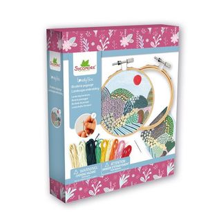 Lovely Box - Broderie paysage