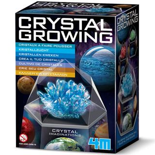 4M - Culture de cristaux, bleu