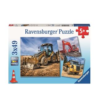 Ravensburger - Casse-tête - Véhicules de chantier