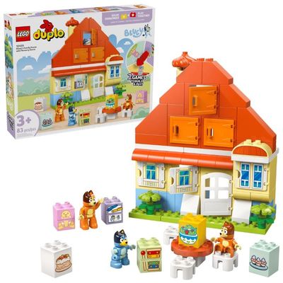 LEGO La maison de Bluey et jeu de mémoire