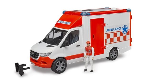 Ambulance Mercedes-Benz Sprinter avec chauffeur