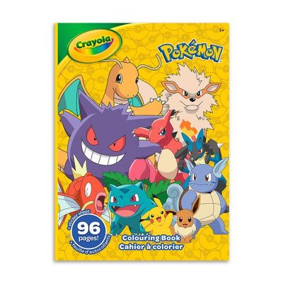 Livre à colorier 96 pages - Pokémon